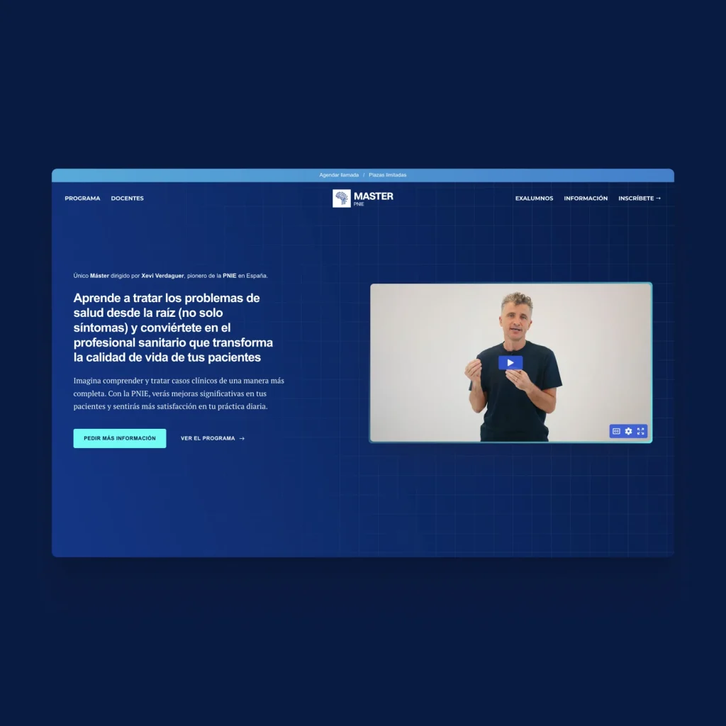 Web Máster PNI Xevi Verdaguer