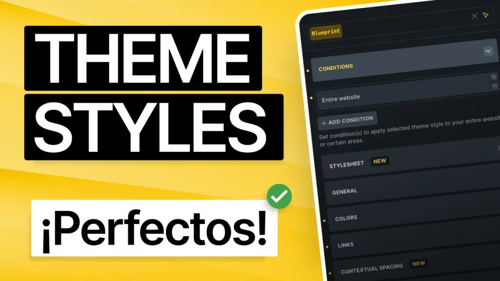 theme styles en bricks builder